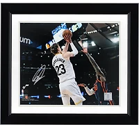 Lauri Markkanen Utah Jazz Autographed 8' x 10" Shooting vs. New York Knicks Photograph
