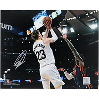 Lauri Markkanen Utah Jazz Autographed 8' x 10" Shooting vs. New York Knicks Photograph 