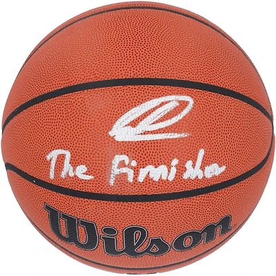 Lauri Markkanen Utah Jazz Autographed Wilson Authentic Series Indoor/Outdoor Basketball with "The Finnisher" Inscription