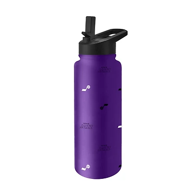 Logo Brands Utah Jazz 34oz. Steep and Repeat Quencher Bottle