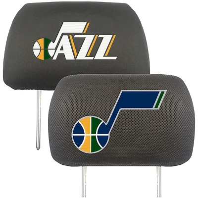 Logo Brands Utah Jazz Car Head Rest Cover