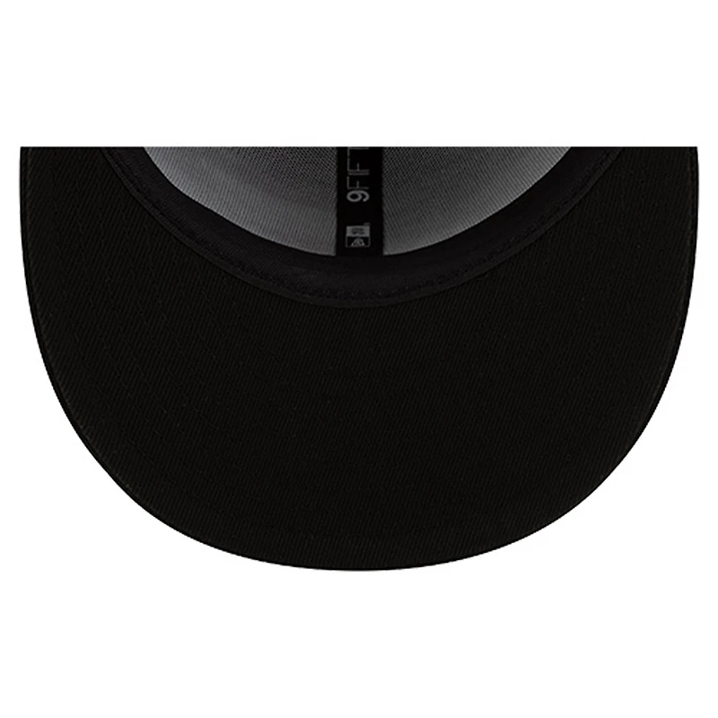 Men's New Era Black Utah Jazz 9FIFTY Snapback Hat