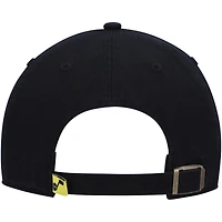 Casquette ajustable Utah Jazz Core Logo Clean Up noire pour homme, modèle 47