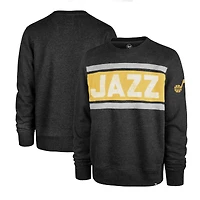 Sweat-shirt pull Utah Jazz Tribeca Emerson noir chiné '47 pour homme