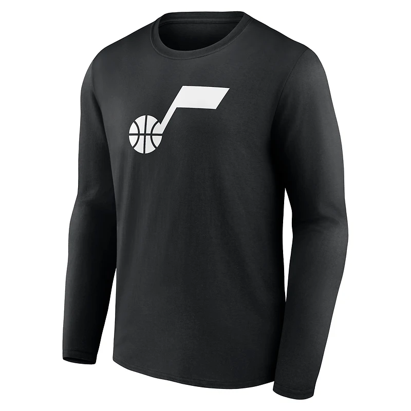 Men's Utah Jazz Primary Logo Long Sleeve T-Shirt