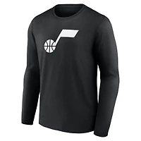 Men's Utah Jazz Primary Logo Long Sleeve T-Shirt