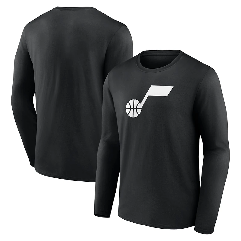 Men's Utah Jazz Primary Logo Long Sleeve T-Shirt