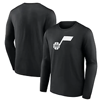 Men's Utah Jazz Primary Logo Long Sleeve T-Shirt