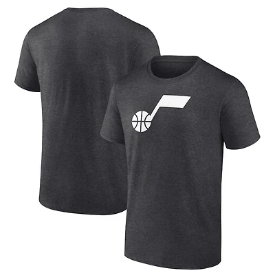 Men's  Charcoal Utah Jazz Alternate Logo T-Shirt