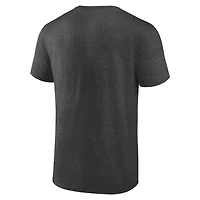 T-shirt anthracite pour homme avec logo principal des Utah Jazz