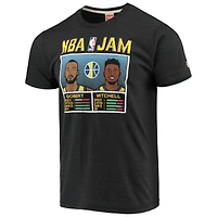 Men's Donovan Mitchell & Rudy Gobert Charcoal Utah Jazz NBA Jam T-Shirt