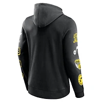 Men's Fanatics Black Utah Jazz Home Court Pullover Hoodie
