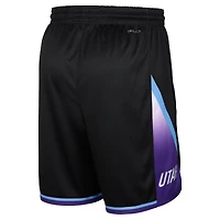 Short Nike Swingman noir Utah Jazz Statement Edition pour homme