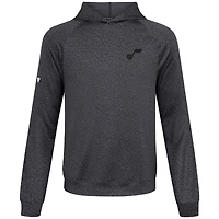 Sweat à capuche noir Challenger Utah Jazz pour homme Levelwear