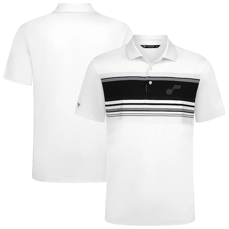 Men's Levelwear White Utah Jazz Onward Polo
