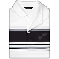 Men's Levelwear White Utah Jazz Onward Polo