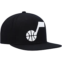 Casquette Snapback Utah Jazz Ground 2.0 noire Mitchell & Ness pour homme