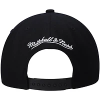 Men's Mitchell & Ness Black Utah Jazz Hardwood Classics Script 2.0 Snapback Hat