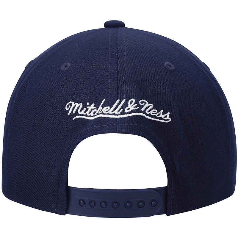 Casquette Snapback Utah Jazz Ground 2.0 bleu marine Mitchell & Ness pour homme