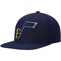 Casquette Snapback Utah Jazz Ground 2.0 bleu marine Mitchell & Ness pour homme