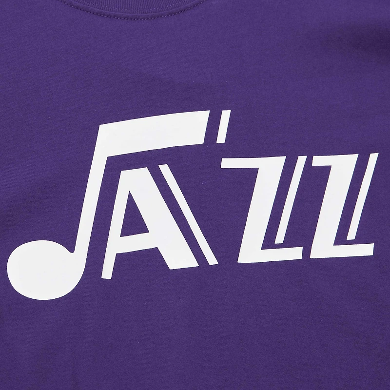 T-shirt premium violet Utah Jazz Hardwood Classics Nights de Mitchell & Ness pour hommes