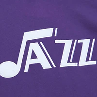 Sweat à capuche raglan violet Utah Jazz Hardwood Classics Nights Mitchell & Ness pour hommes