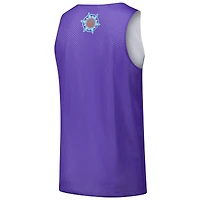 Maillot d'entraînement réversible en maille pour homme Mitchell & Ness Utah Jazz Hardwood Classics violet