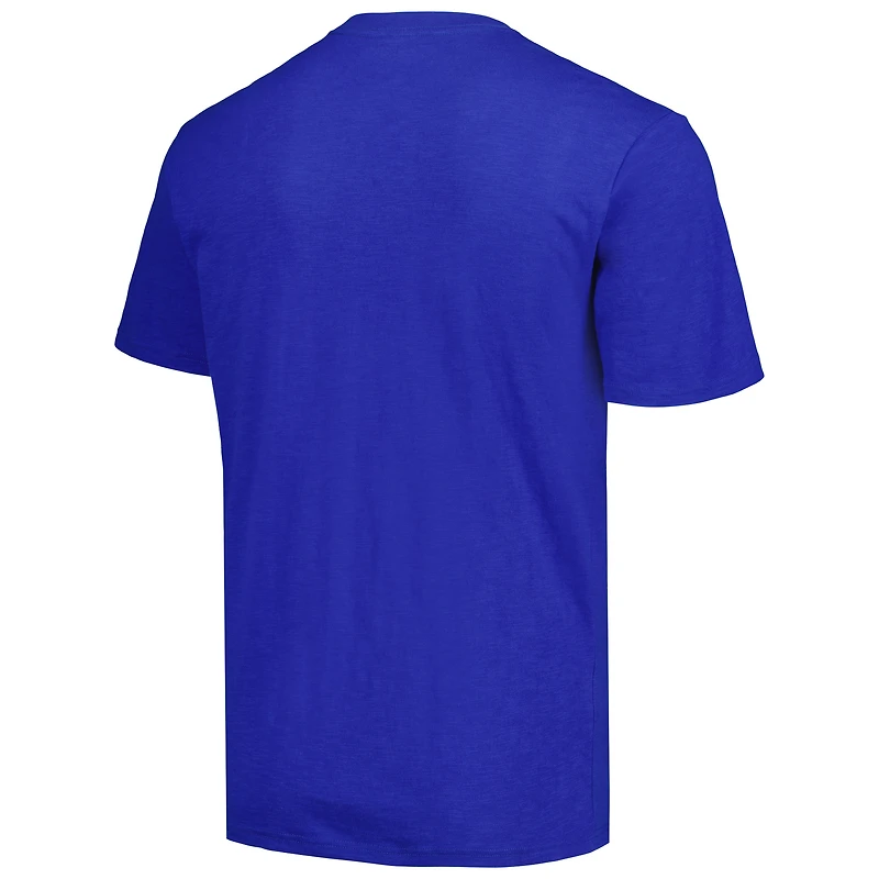 T-shirt flammé légendaire pour homme Mitchell & Ness Royal Utah Jazz Hardwood Classics