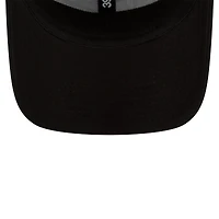Men's New Era Black Utah Jazz Logo 39THIRTY Flex Hat