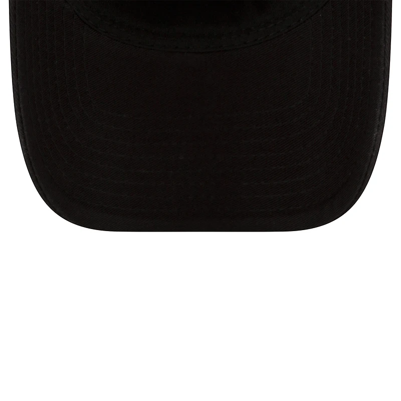 Casquette ajustable Utah Jazz Team 2.0 9TWENTY New Era noire pour hommes