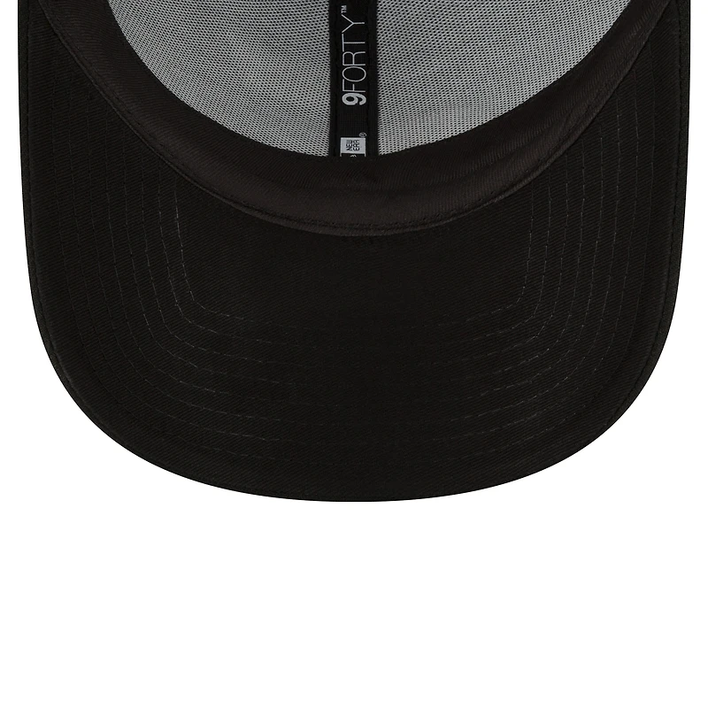 Men's New Era Black Utah Jazz The League 9FORTY Adjustable Hat