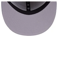 Men's New Era  Gray/Navy Utah Jazz Color Pack Two-Tone 9FIFTY Snapback Hat