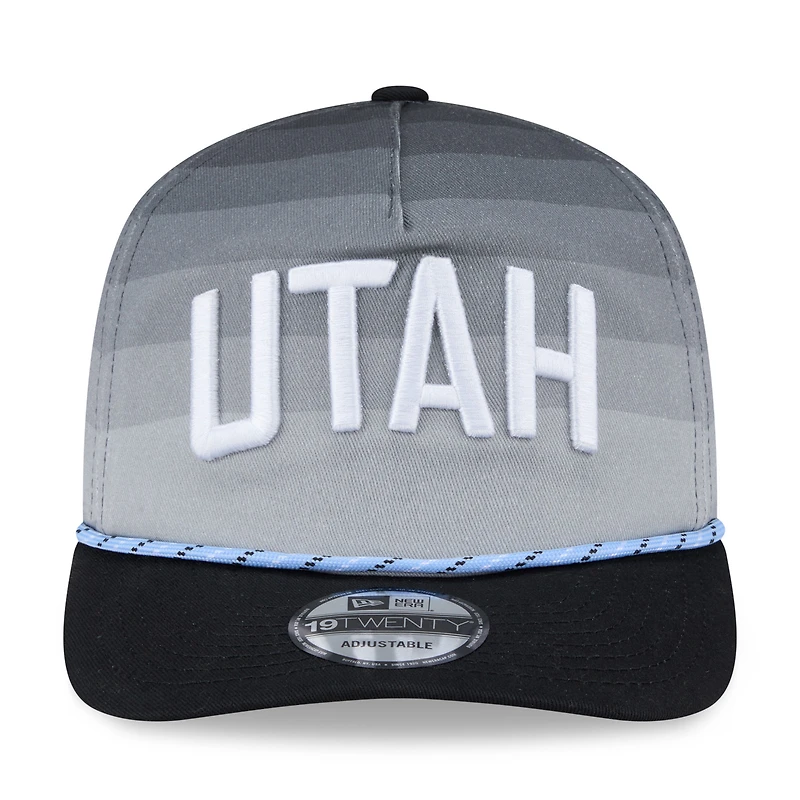 Casquette ajustable New Era Utah Jazz Utah Jazz City Edition 2025/26 pour homme