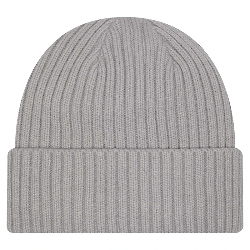 Men's New Era Gray Utah Jazz Color Pack Cuffed Knit Hat