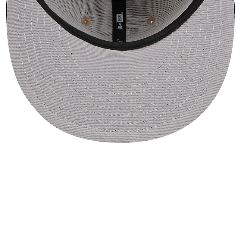 Men's New Era Tan/Black Utah Jazz 2024 NBA Draft 9FIFTY Snapback Hat