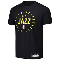 Men's Nike Black Utah Jazz 2024/25 Legend On-Court Practice Performance T-Shirt