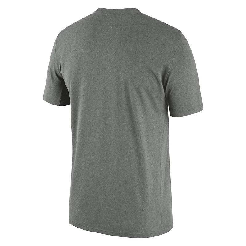 Men's Nike Heather Gray Utah Jazz 2023/24 Sideline Legend Performance Practice T-Shirt