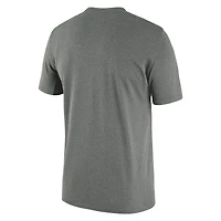 Men's Nike Heather Gray Utah Jazz 2023/24 Sideline Legend Performance Practice T-Shirt