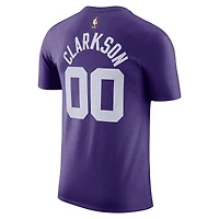 Nike Jordan Clarkson pour homme Violet Utah Jazz