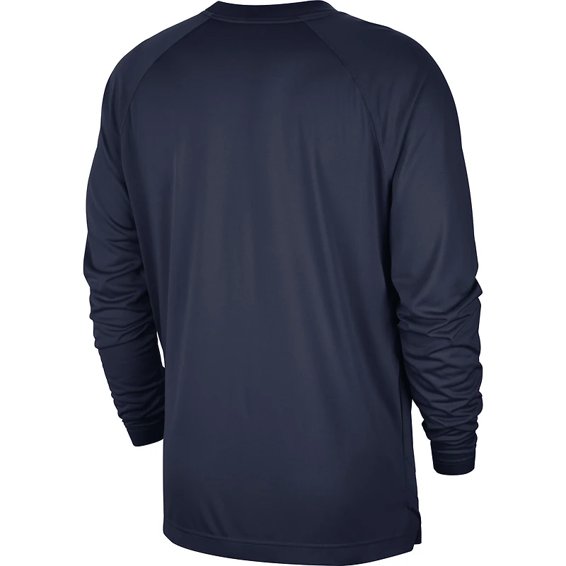 T-shirt à manches longues raglan Nike Utah Jazz 75th Anniversary pour homme