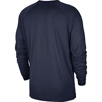 T-shirt à manches longues raglan Nike Utah Jazz 75th Anniversary pour homme