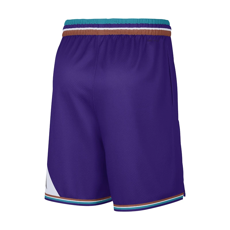 Men's Nike Purple Utah Jazz 2022/23 Classic Edition Swingman Performance Shorts