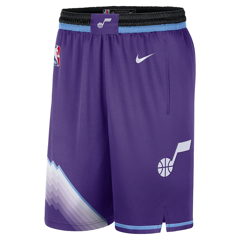 Men's Nike Purple Utah Jazz Swingman Performance Shorts – Icon Edition