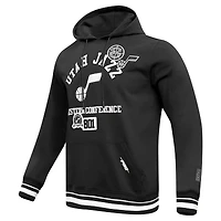 Men's Pro Standard Black Utah Jazz Area Code Pullover Hoodie