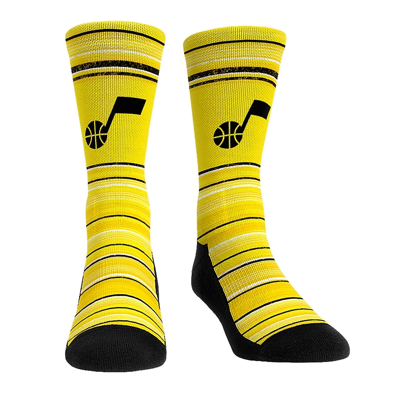 Men's Rock Em Socks Utah Jazz Primary Crew & Boxer Briefs Combo Pack