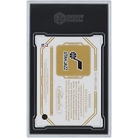 Carte Rookie authentifiée Panini Flawless Horizonal RPA #HPA-SMF #25/25 SGC 2022-23 autographiée par Simone Fontecchio du Utah Jazz