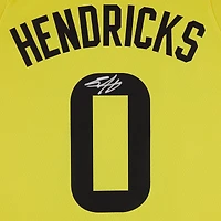 Taylor Hendricks Utah Jazz Autographed Nike Gold Icon Swingman Jersey 