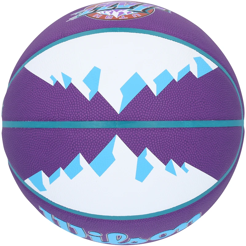 Taylor Hendricks Utah Jazz Autographed Wilson City Edition Collectors Basketball