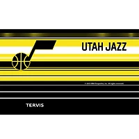 Tervis Utah Jazz 20oz. Gobelet en acier inoxydable à rayures Hype