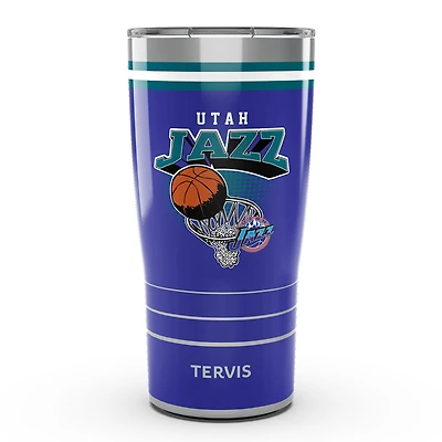 Tervis Utah Jazz 20oz. Gobelet vintage en acier inoxydable
